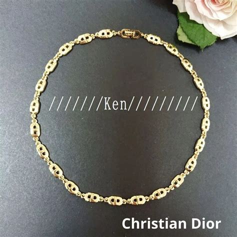 dior gold necklace dupe|christian Dior necklace dupe.